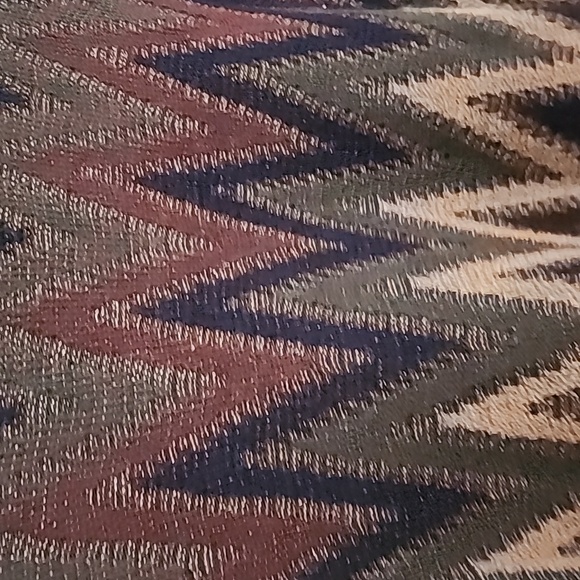 Northern Isles Vintage Zig Zag Knit Grandpa Sweater XL Retro 90s Style - Picture 3 of 11